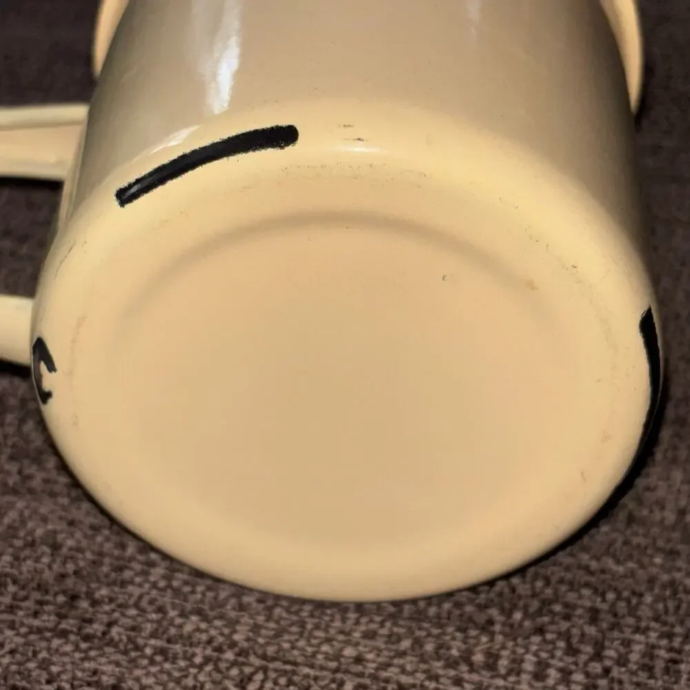 other cup enamel yellow